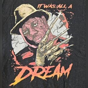 Notorious B.I.G./ Freddy Krueger  Black Tee